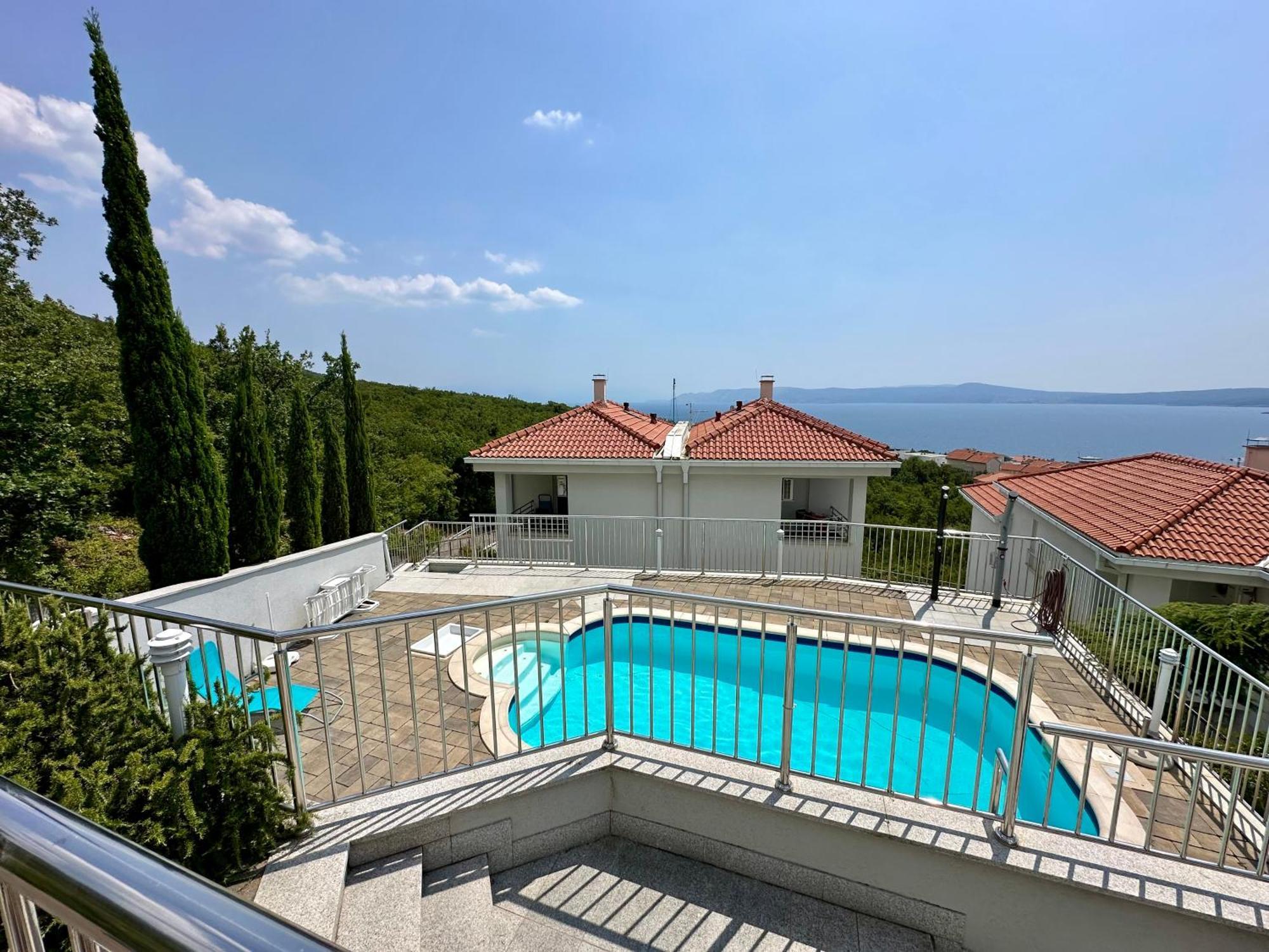 The View Apartment With Pool - Crikvenica Exterior foto